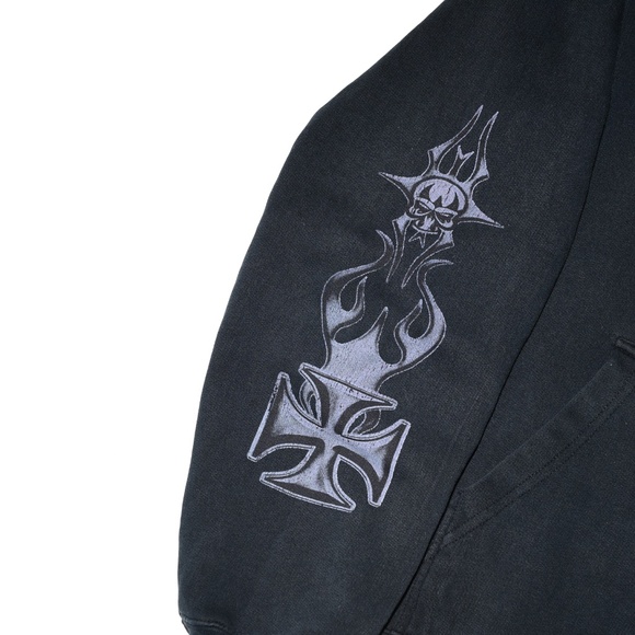 Vintage Daytona Bike Week 07' Biker Hoodie - Picture 5 of 8